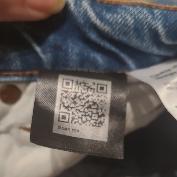 Reformation High Rise Blue Jeans - Picture 4 of 7